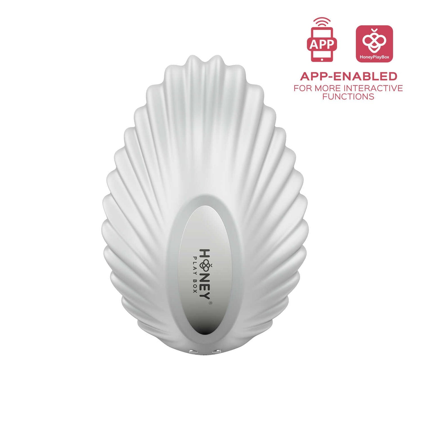 Pearl Blanc - Vibromasseur magnétique contrôlé par application-4