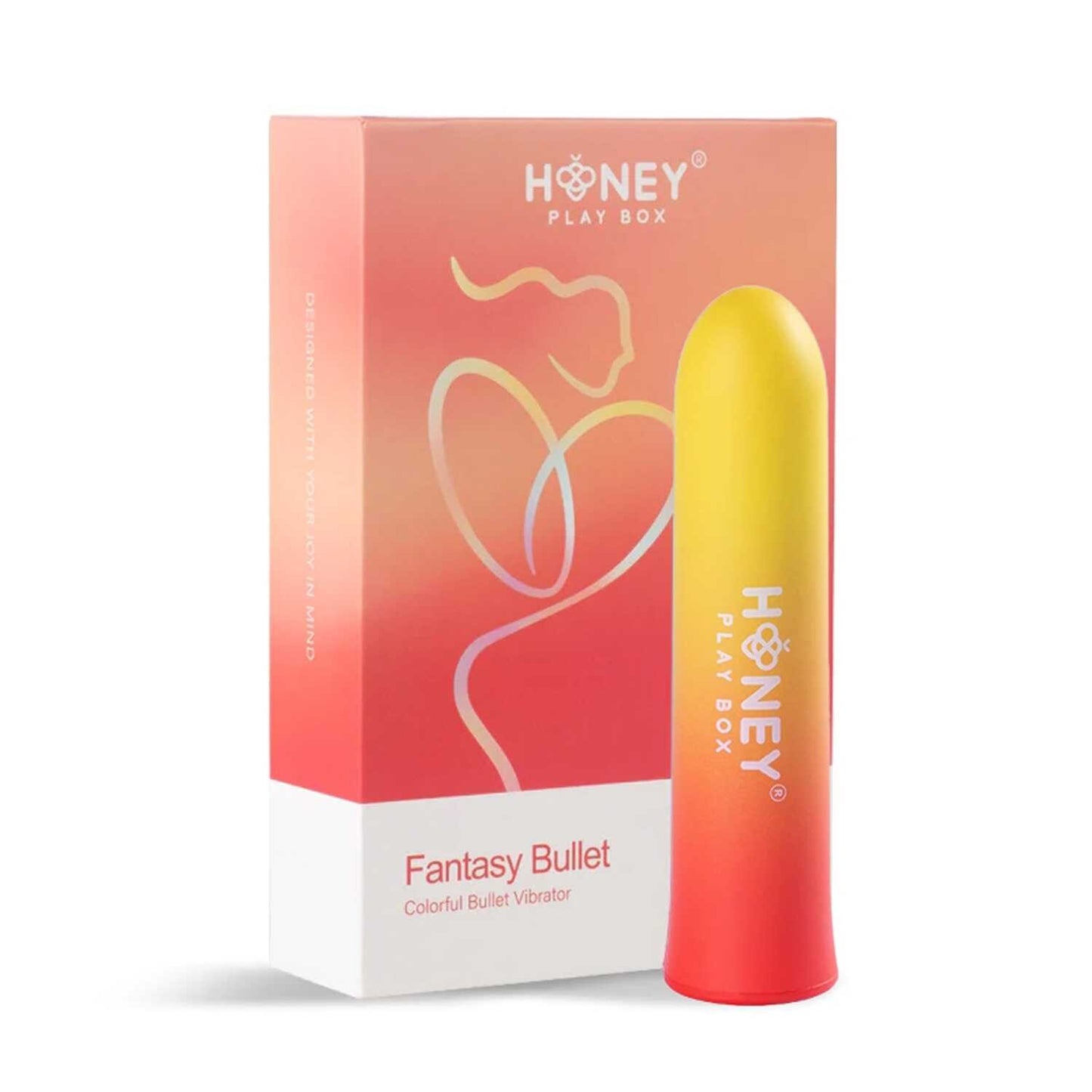 Fantasy bullet, vibromasseur puissant - Jaune-0